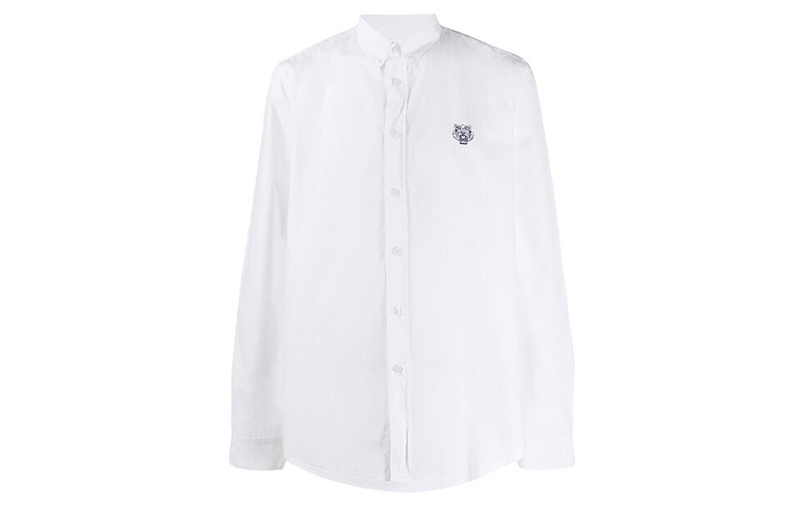 Классическая мужская рубашка с головой тигра, белая Kenzo, белый
Классическая мужская рубашка с головой тигра, белая Kenzo, белый