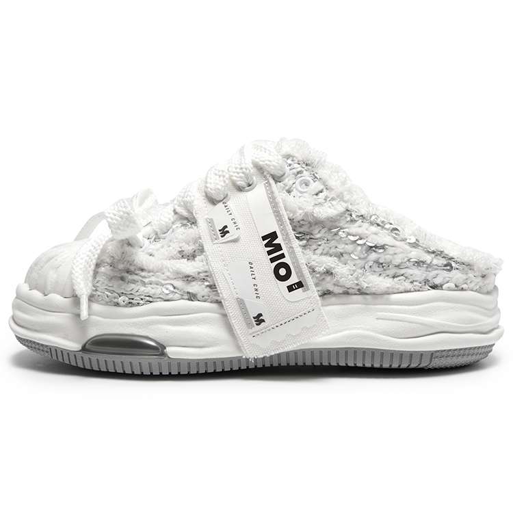 MIO Женские противоскользящие тапочки с композитной подошвой и закрытым носком розово-белые, цвет White
MIO Женские противоскользящие тапочки с композитной подошвой и закрытым носком розово-белые, цвет White