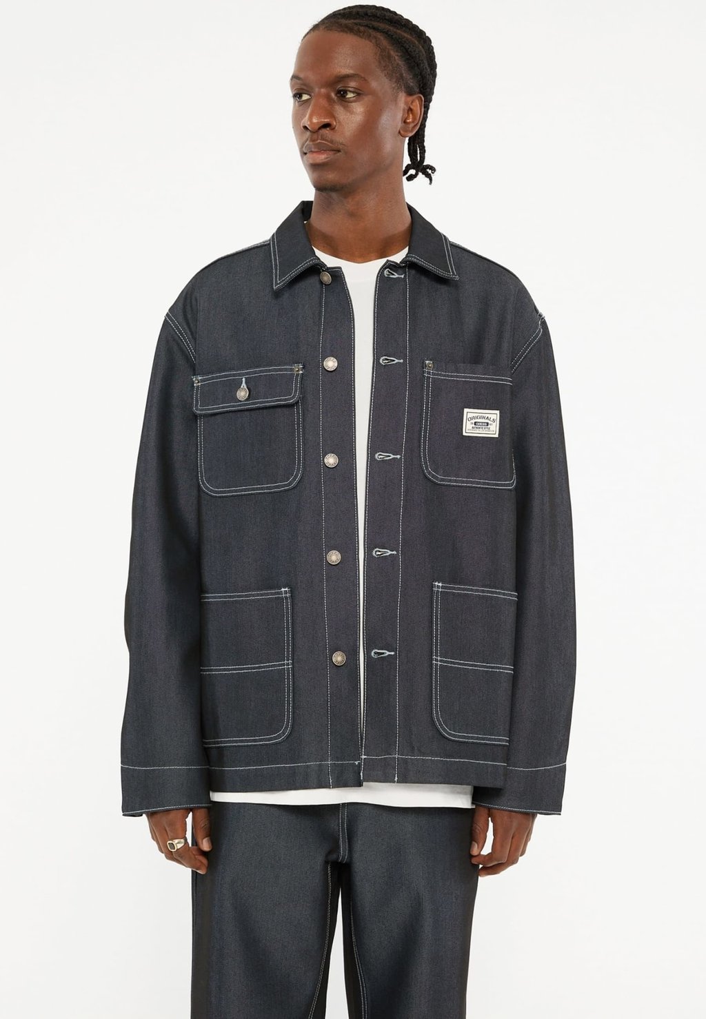 Джинсовая куртка CHORE Guess, темно-синий
Джинсовая куртка CHORE Guess, темно-синий