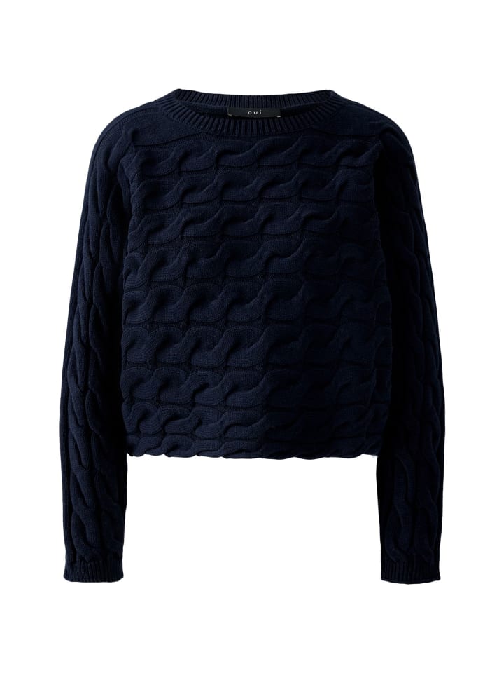 Свитер SIRAH темно-синего цвета Oui
Свитер SIRAH темно-синего цвета Oui