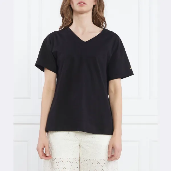 Футболка стандартного кроя Liu Jo, черный
Футболка стандартного кроя Liu Jo, черный