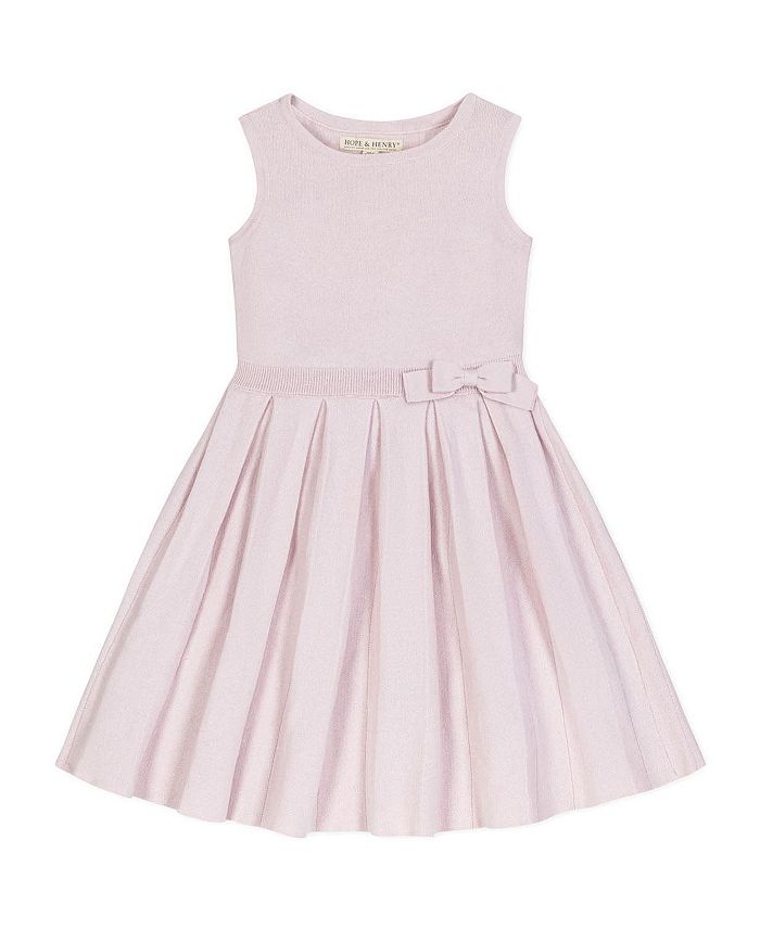 Органическое плиссированное платье-свитер без рукавов с бантом Heirloom для девочек – малышки, подростки Hope & Henry, розовый
Органическое плиссированное платье-свитер без рукавов с бантом Heirloom для девочек – малышки, подростки Hope & Henry, розовый
