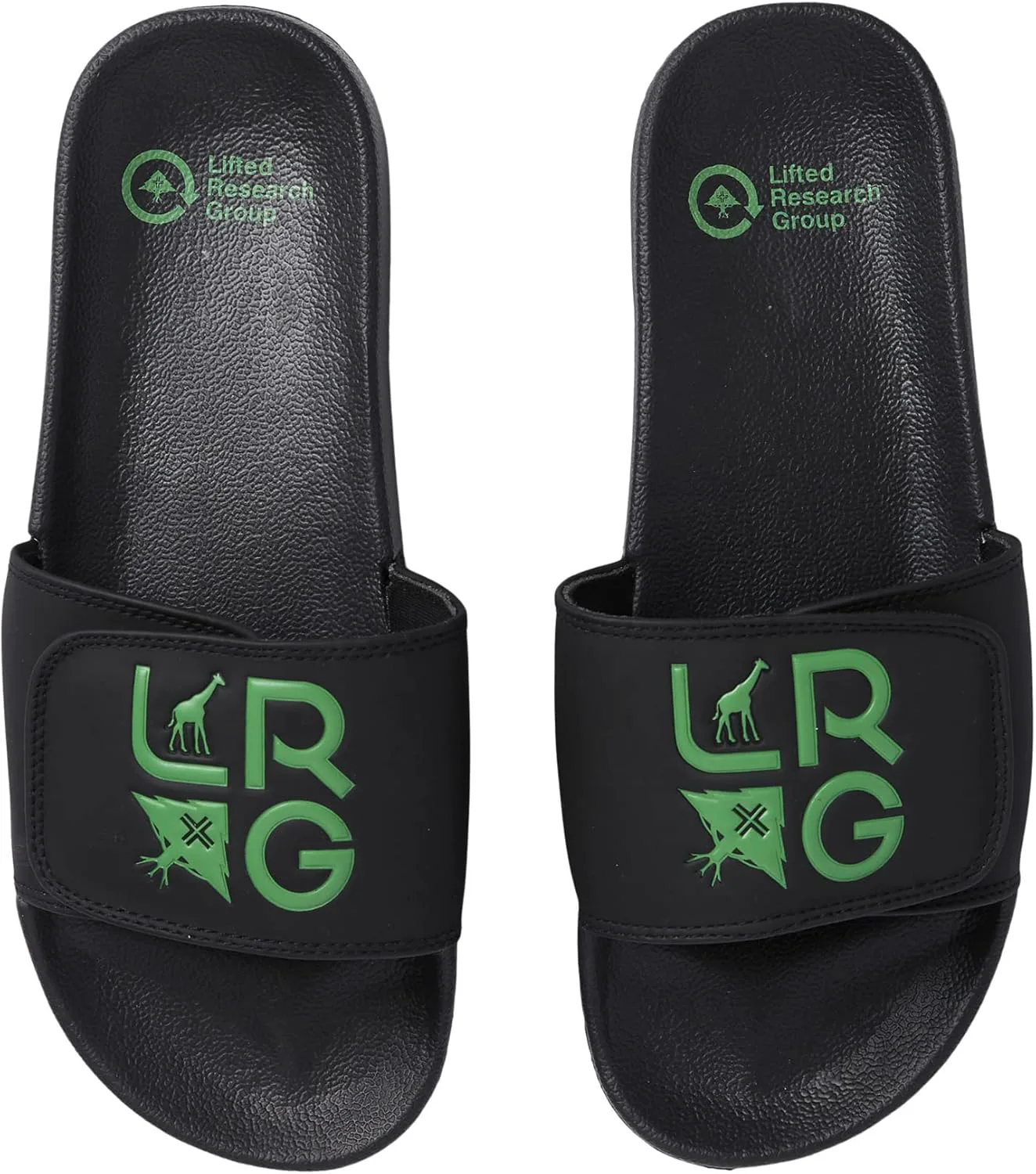 Мужские слайды LRG Stacked, черный
Мужские слайды LRG Stacked, черный