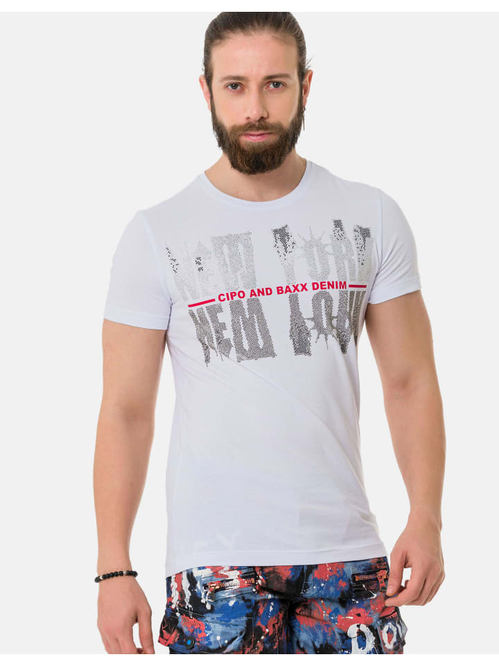 Футболка БЕЛОГО цвета Cipo & Baxx, Белый, Футболка БЕЛОГО цвета Cipo & Baxx
Футболка БЕЛОГО цвета Cipo & Baxx, Белый, Футболка БЕЛОГО цвета Cipo & Baxx
