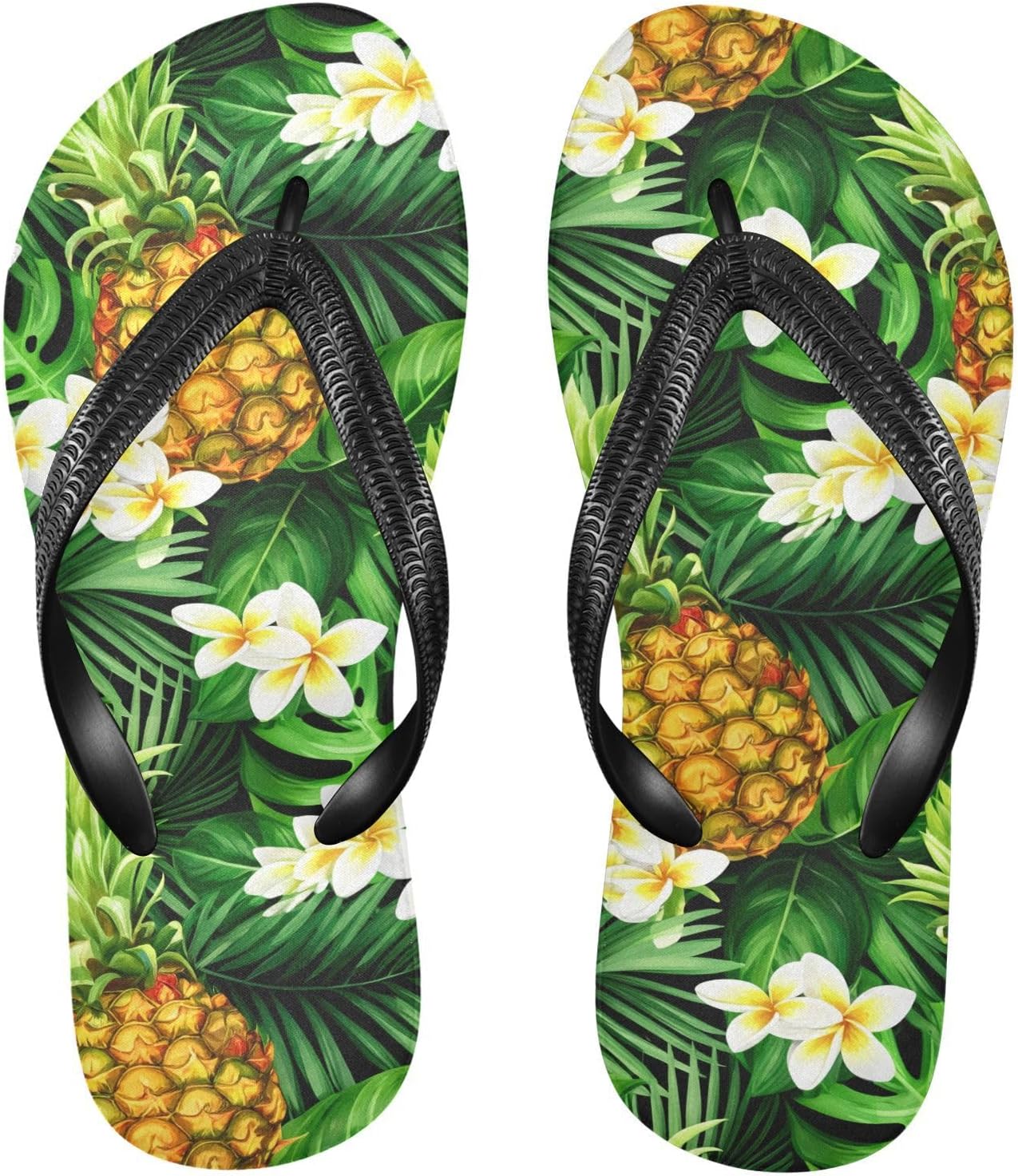 Вьетнамки с тропическими листьями ананаса, черные, для пляжа и душа, резиновые, противоскользящие, летние тапочки для женщин и мужчин Sinestour
Вьетнамки с тропическими листьями ананаса, черные, для пляжа и душа, резиновые, противоскользящие, летние тапочки для женщин и мужчин Sinestour