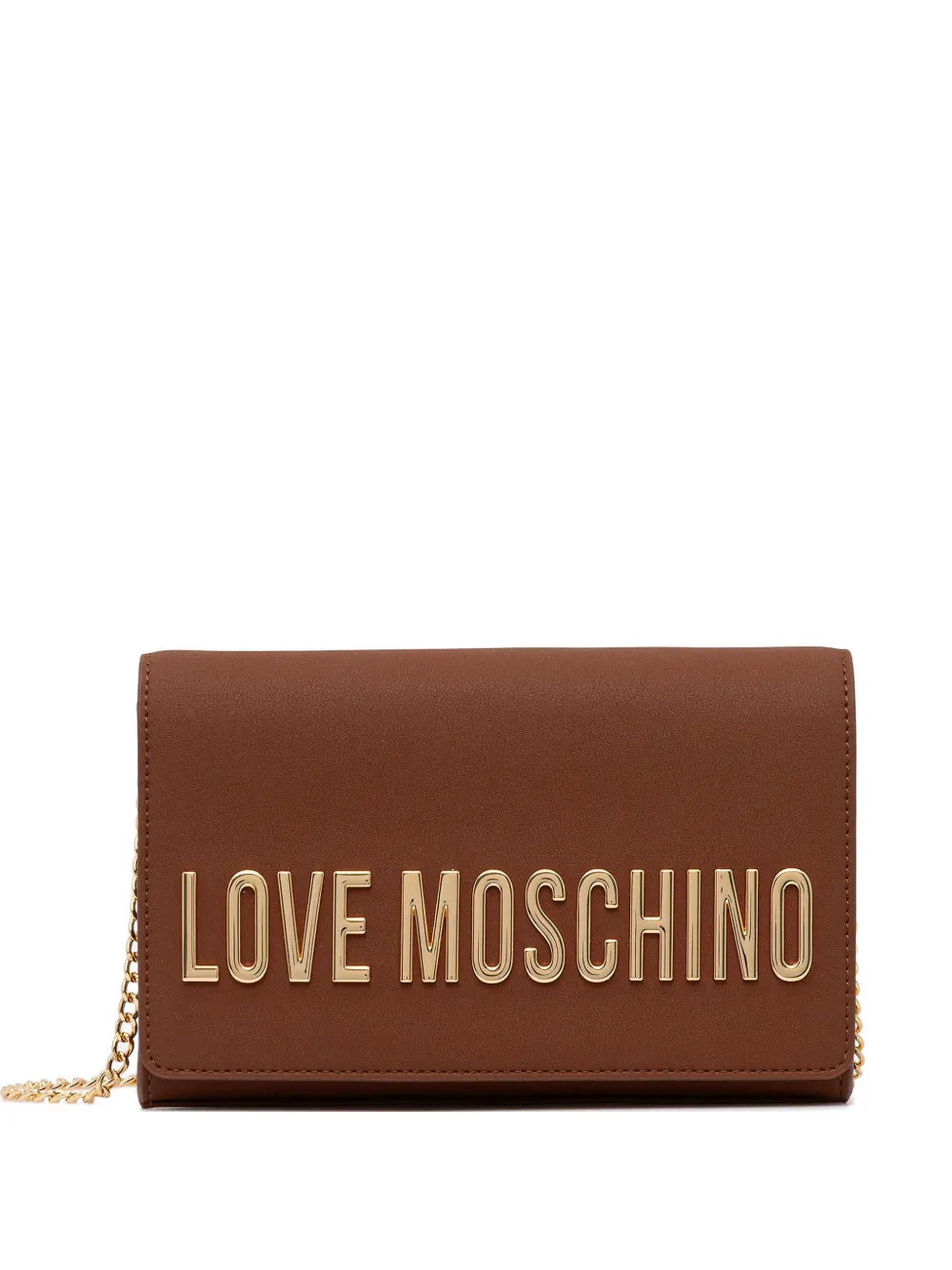 Сумка через плечо с логотипом Love Moschino, коричневый
Сумка через плечо с логотипом Love Moschino, коричневый