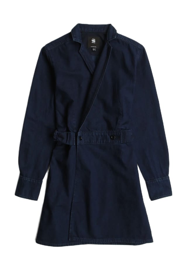 Джинсовое платье с воротником-лацкан и карманами G-Star Raw, цвет g839 worn in deep
Джинсовое платье с воротником-лацкан и карманами G-Star Raw, цвет g839 worn in deep