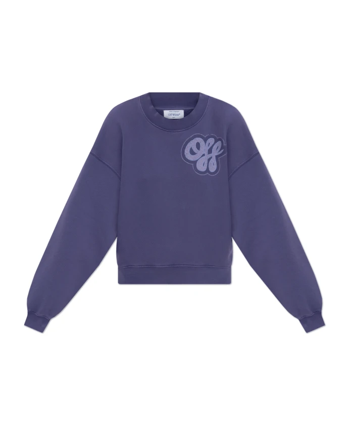 Толстовка с логотипом Off White, синий
Толстовка с логотипом Off White, синий