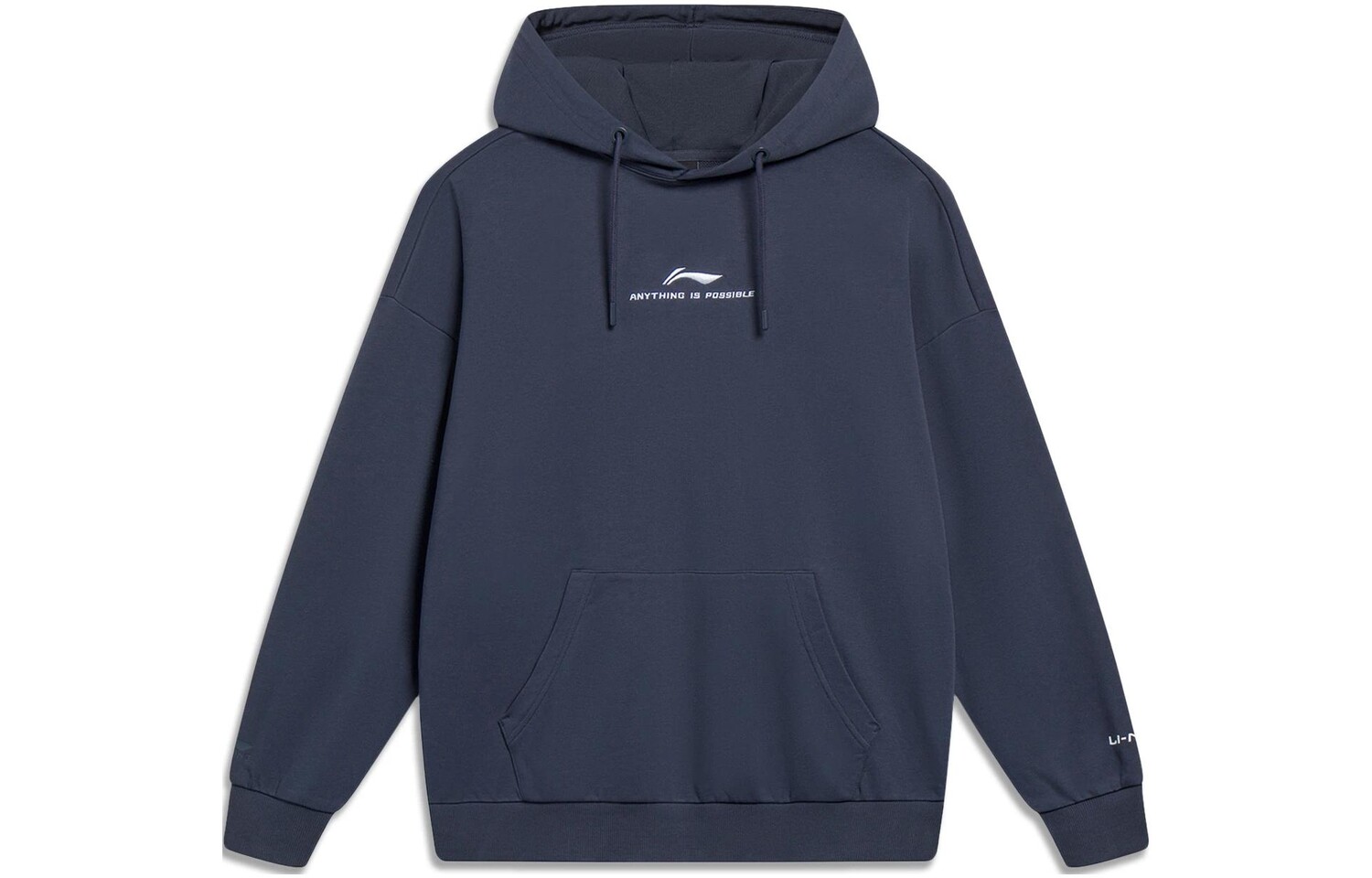 Li Ning Толстовка унисекс с подкладкой, Чернильный серый
Li Ning Толстовка унисекс с подкладкой, Чернильный серый