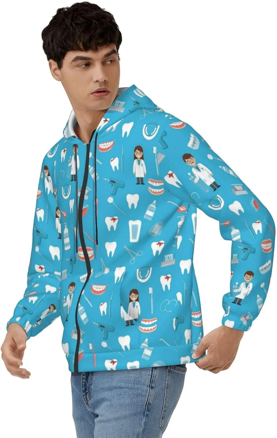 Мужская толстовка с капюшоном и карманами KATVEESC
Мужская толстовка с капюшоном и карманами KATVEESC