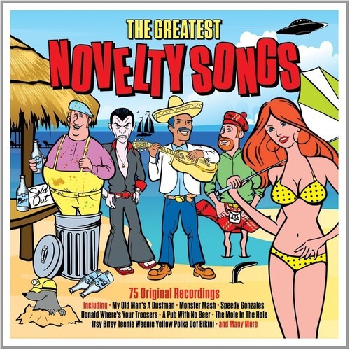 CD диск Greatest Novelty Songs / Various: Greatest Novelty Songs 
CD диск Greatest Novelty Songs / Various: Greatest Novelty Songs