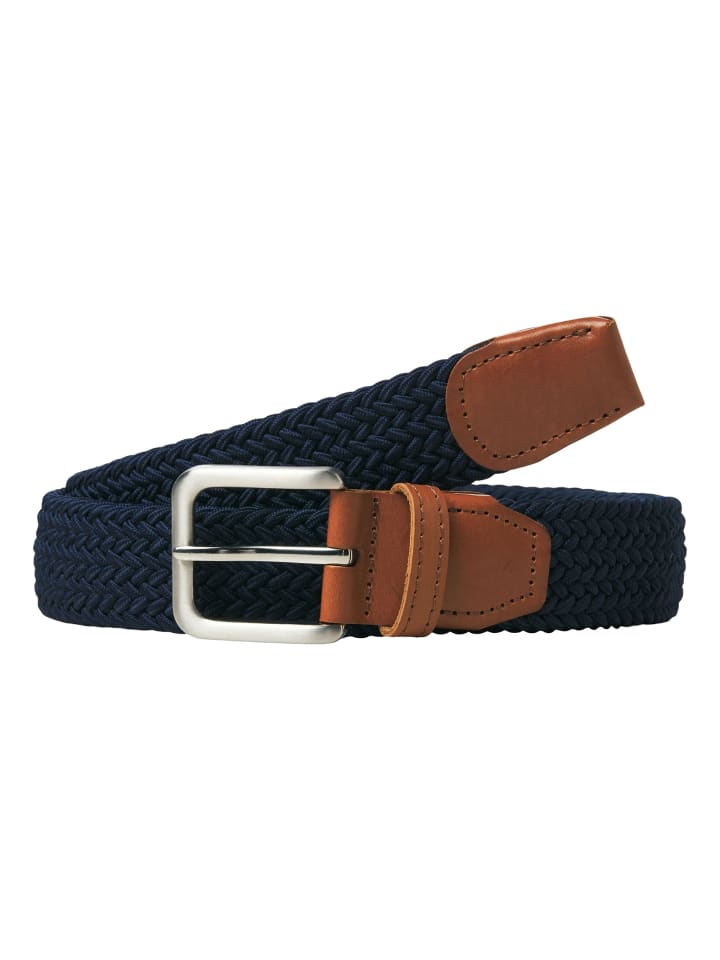 Ремень Jack and Jones, темно-синий
Ремень Jack and Jones, темно-синий