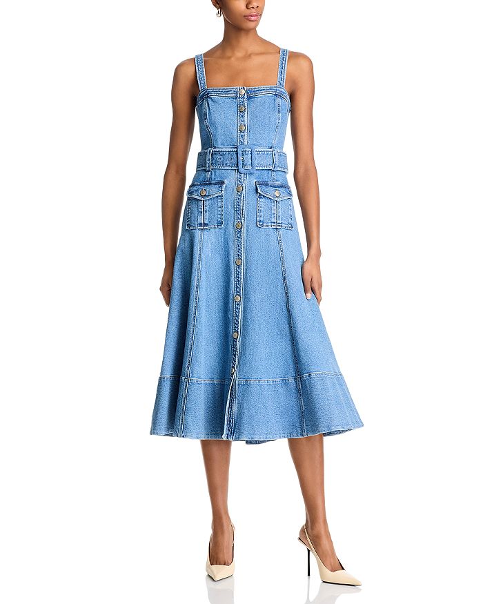 Джинговое платье Vega Cinq à Sept, синий
Джинговое платье Vega Cinq à Sept, синий