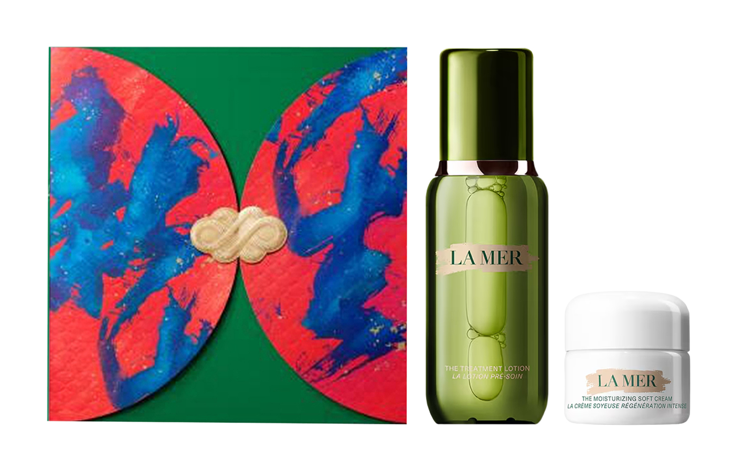 La Mer HAILANZHIMI Новогодний лимитированный набор эссенций для ухода за кожей Cloud Velvet Cream Essence Water: подтягивающий и увлажняющий крем 15 мл + 150 мл / 30 мл + 150 мл
La Mer HAILANZHIMI Новогодний лимитированный набор эссенций для ухода за кожей Cloud Velvet Cream Essence Water: подтягивающий и увлажняющий крем 15 мл + 150 мл / 30 мл + 150 мл