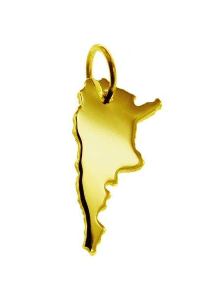 Schmuckador Кулон с изображением карты Аргентины из цельного желтого золота 333 пробы
Schmuckador Кулон с изображением карты Аргентины из цельного желтого золота 333 пробы