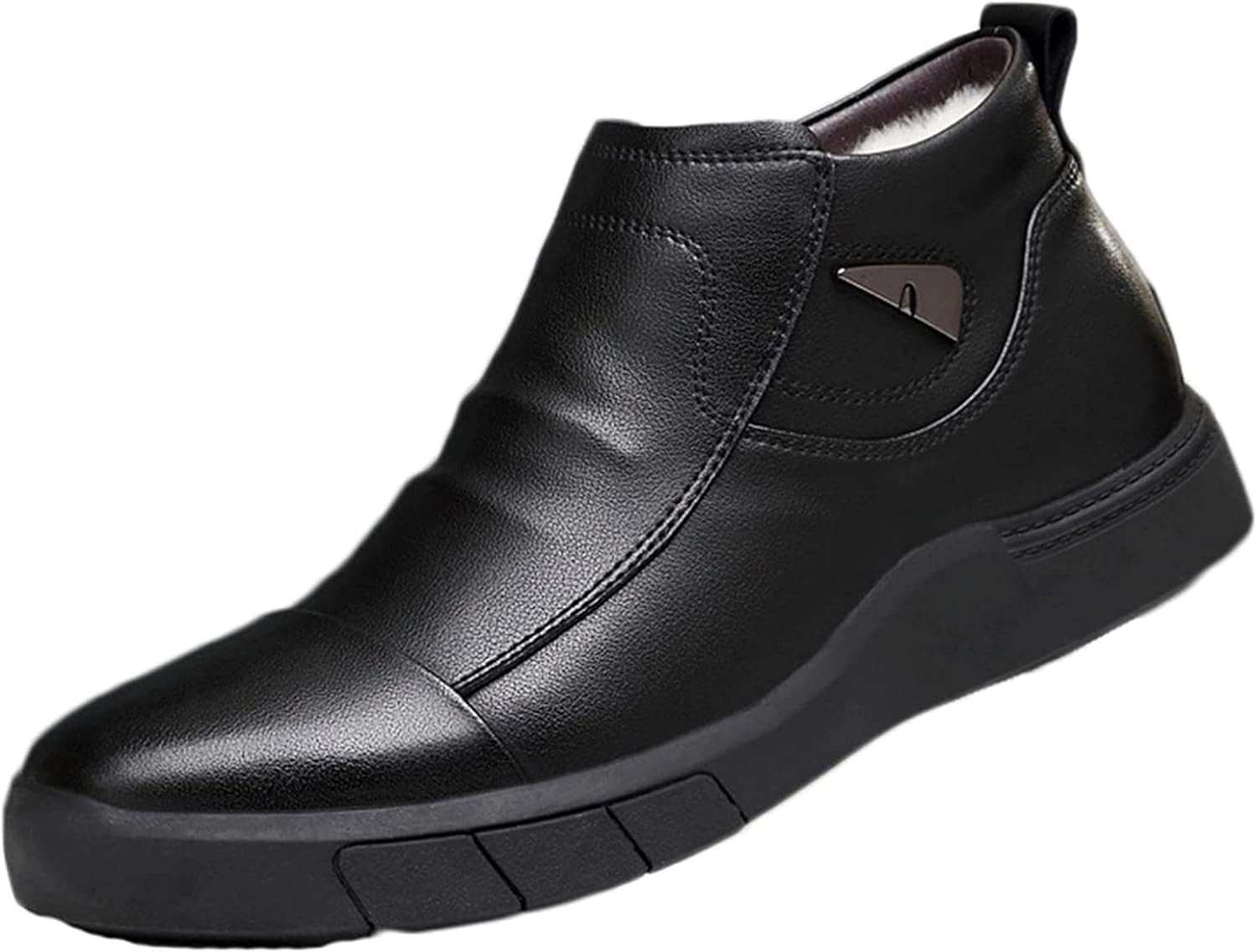 Мужские короткие кожаные ботинки Yiozoi, высокие, ветроустойчивые, с теплым плюшем, деловые, повседневные ботинки на щиколотку, коричневый
Мужские короткие кожаные ботинки Yiozoi, высокие, ветроустойчивые, с теплым плюшем, деловые, повседневные ботинки на щиколотку, коричневый