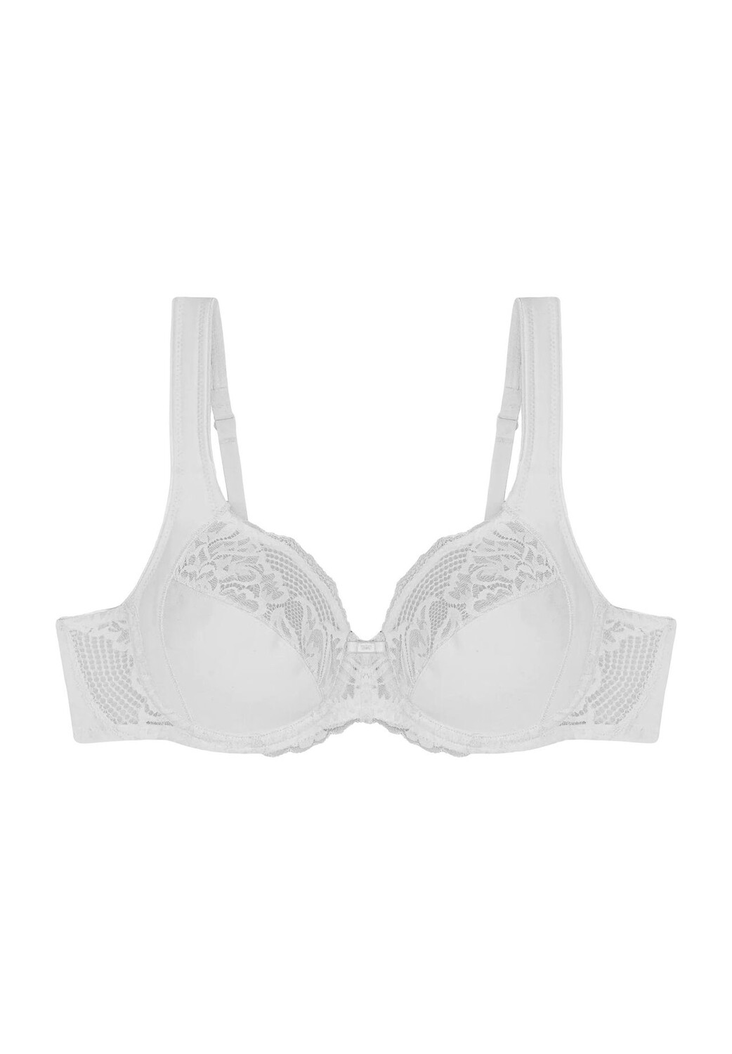 Современный кружевной + хлопковый бюстгальтер на косточках с широкими бретелями и кружевным бантом для женщин Triumph, белый
Современный кружевной + хлопковый бюстгальтер на косточках с широкими бретелями и кружевным бантом для женщин Triumph, белый