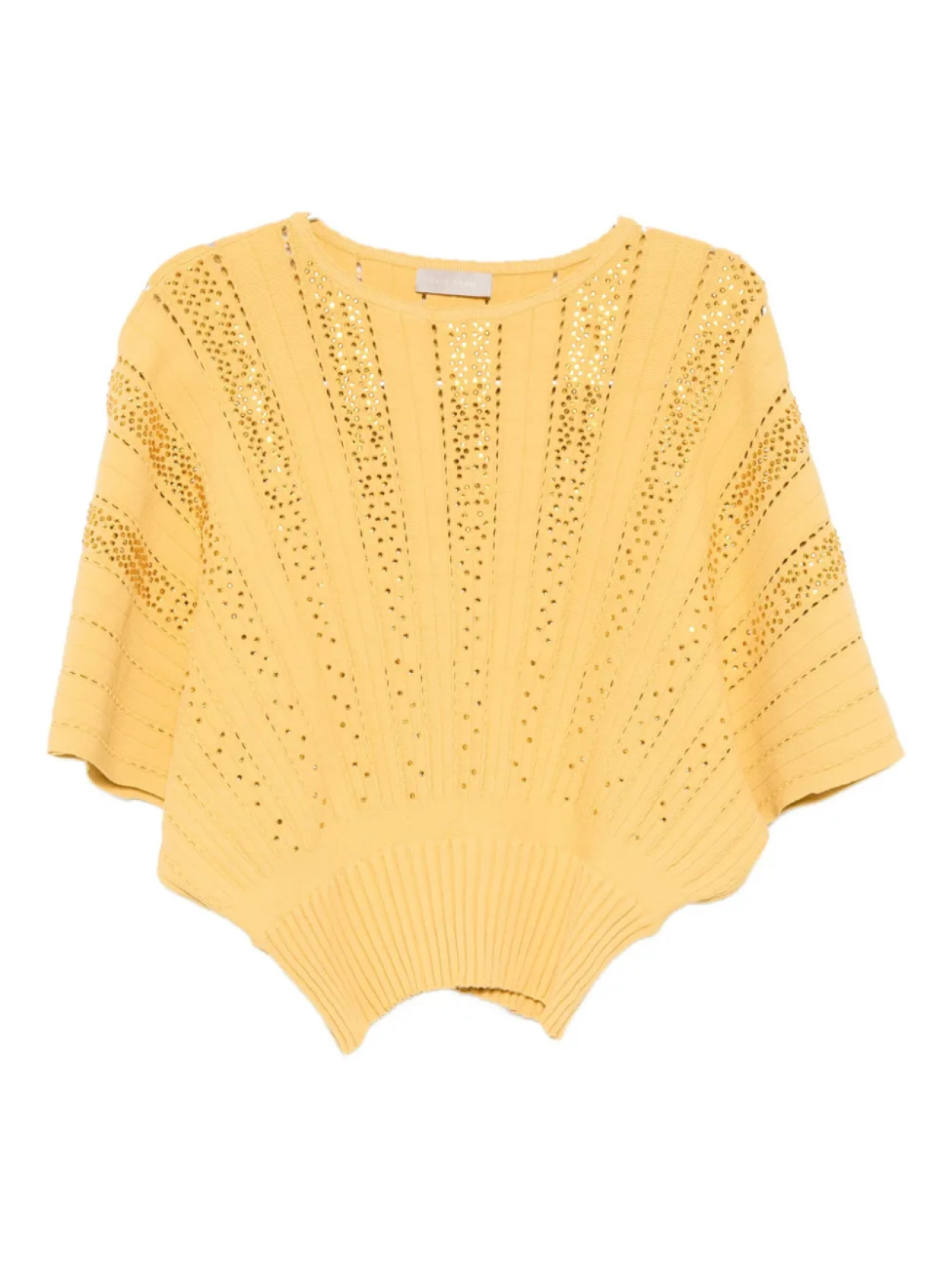 Топ, украшенный кристаллами Elie Saab, желтый
Топ, украшенный кристаллами Elie Saab, желтый