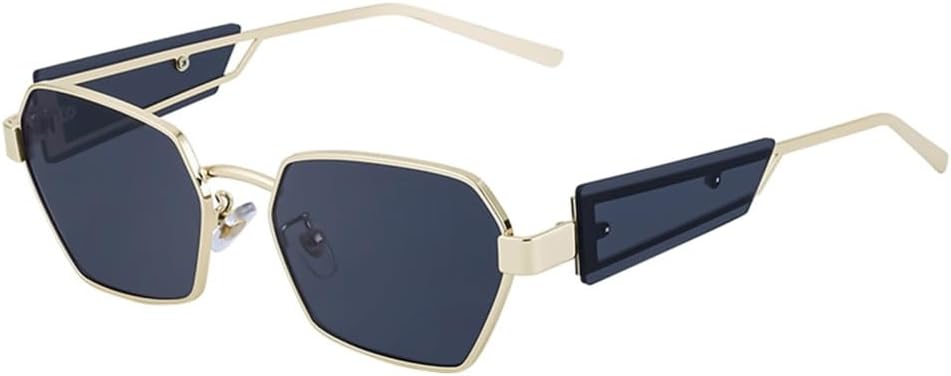 Солнцезащитные очки в стиле панк с шестиугольными линзами для женщин, винтажные многоугольные солнцезащитные очки для мужчин, солнцезащитные очки в стиле стимпанк MTZJH, C1 Gold Gray
Солнцезащитные очки в стиле панк с шестиугольными линзами для женщин, винтажные многоугольные солнцезащитные очки для мужчин, солнцезащитные очки в стиле стимпанк MTZJH, C1 Gold Gray