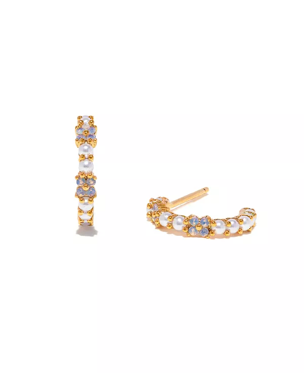 Позолоченные серьги-кольца с искусственным жемчугом в форме орхидеи Girls Crew, gold
Позолоченные серьги-кольца с искусственным жемчугом в форме орхидеи Girls Crew, gold