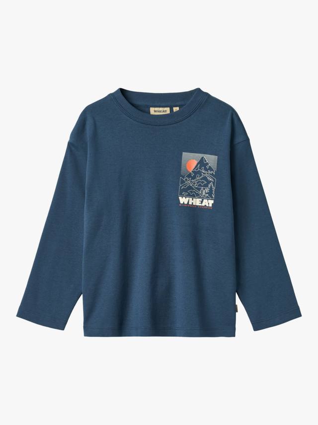 Детская футболка с длинными рукавами и принтом из органического хлопка WHEAT
Детская футболка с длинными рукавами и принтом из органического хлопка WHEAT