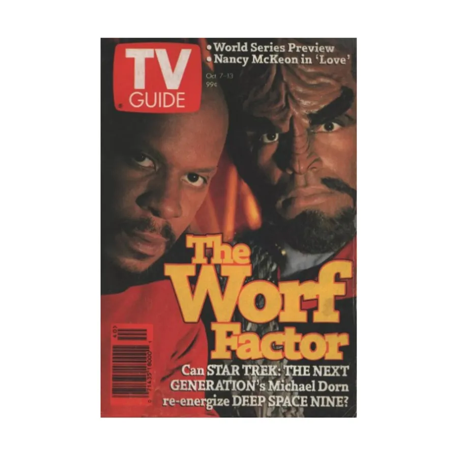 Журнал Worf Factor (October 7-13, 1995), TV Guide
Журнал Worf Factor (October 7-13, 1995), TV Guide