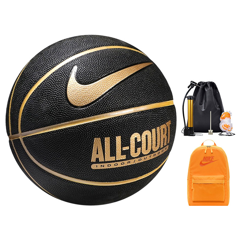 Синтетический кожаный баскетбольный мяч черно-золотой размер 7 для тренировок Nike, Box Not Included, Accessory Included
Синтетический кожаный баскетбольный мяч черно-золотой размер 7 для тренировок Nike, Box Not Included, Accessory Included