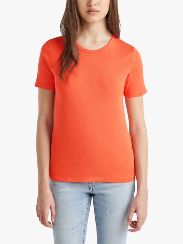 Футболка с круглым вырезом Benetton, цвет Coral
Футболка с круглым вырезом Benetton, цвет Coral