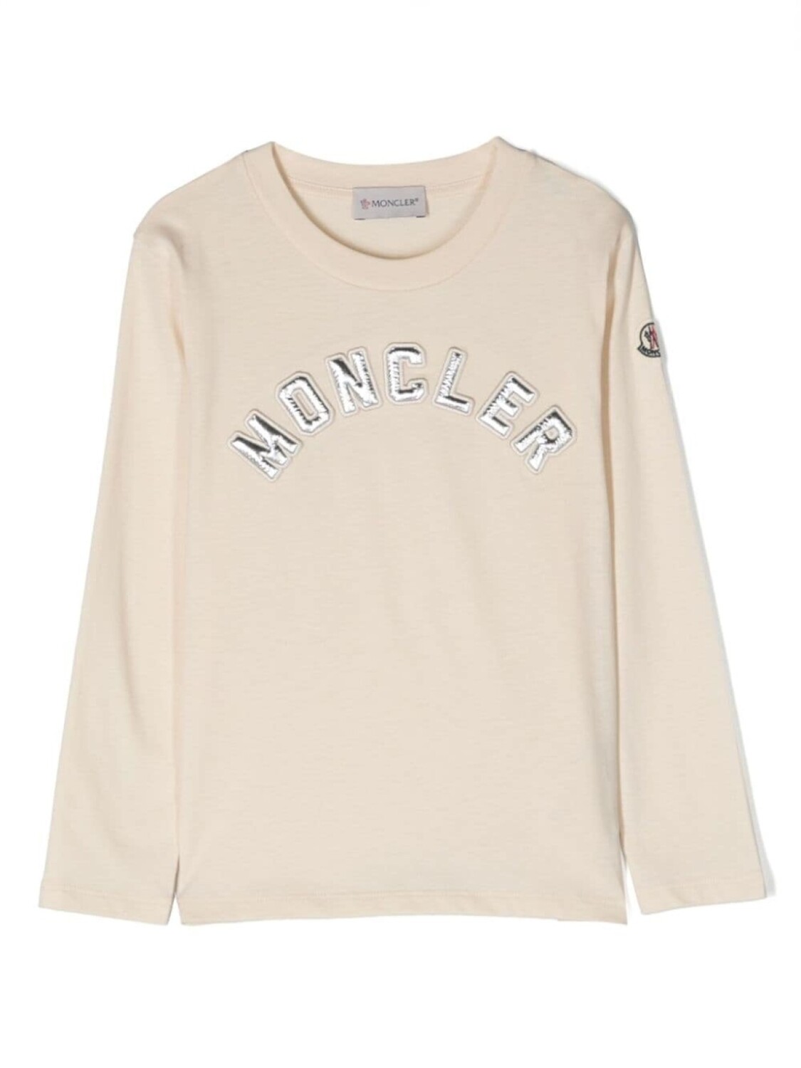 Moncler Enfant футболка с тисненым логотипом, нейтральный цвет
Moncler Enfant футболка с тисненым логотипом, нейтральный цвет