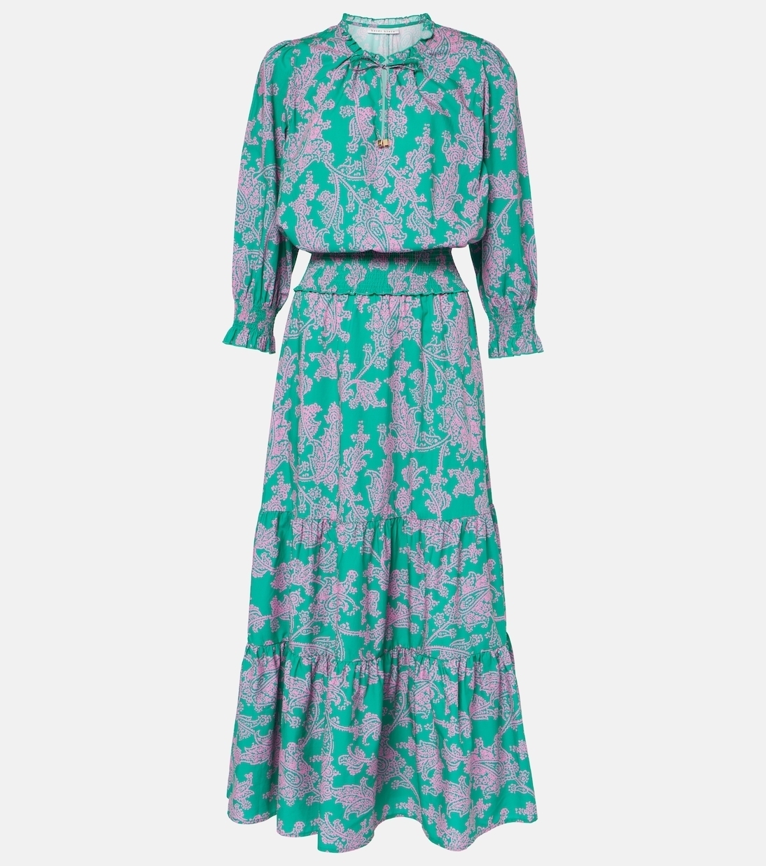 Платье макси из хлопковой смеси с узором пейсли Santa Rosa Heidi Klein, Prt
Платье макси из хлопковой смеси с узором пейсли Santa Rosa Heidi Klein, Prt