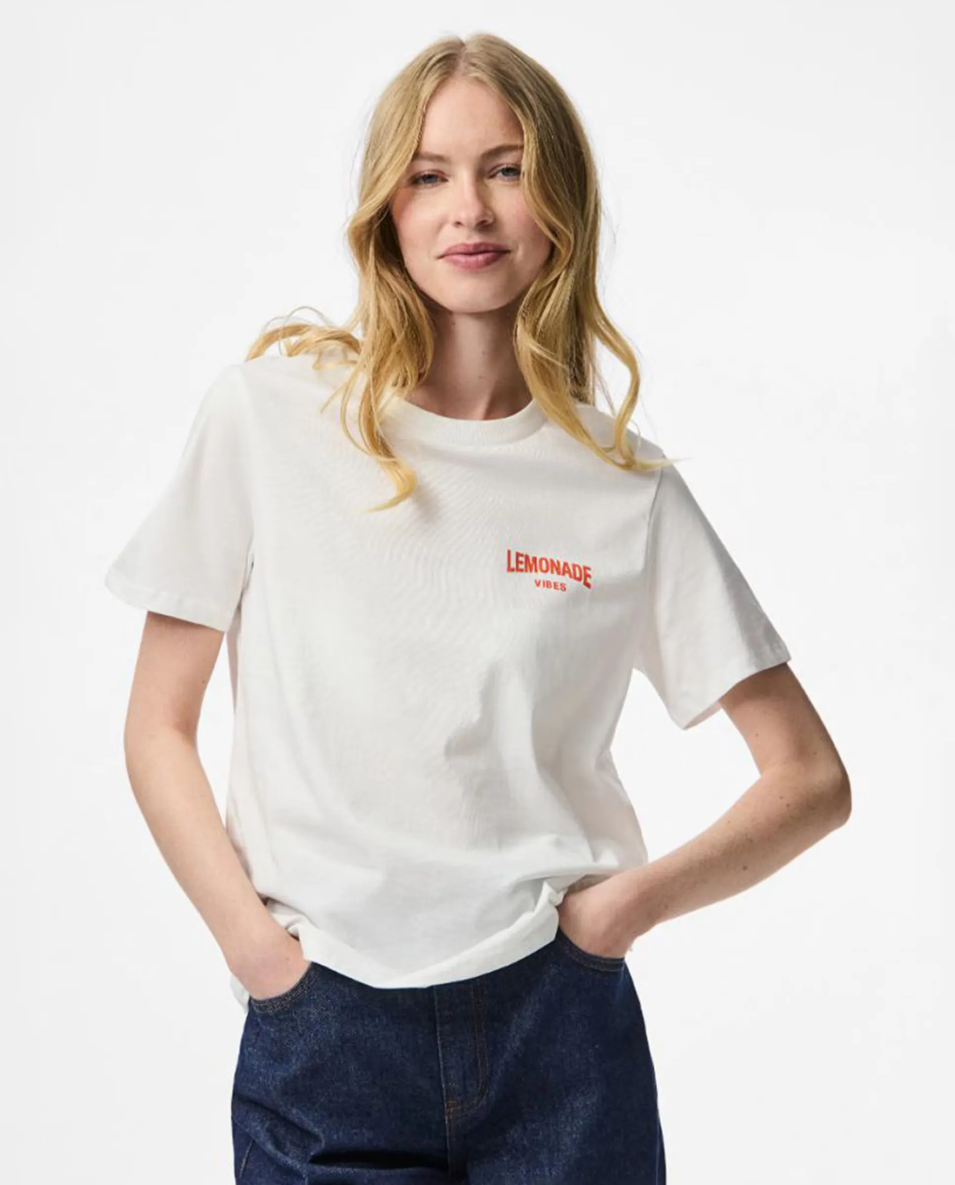 Женская футболка с коротким рукавом и принтом лимонов Pieces, белый
Женская футболка с коротким рукавом и принтом лимонов Pieces, белый