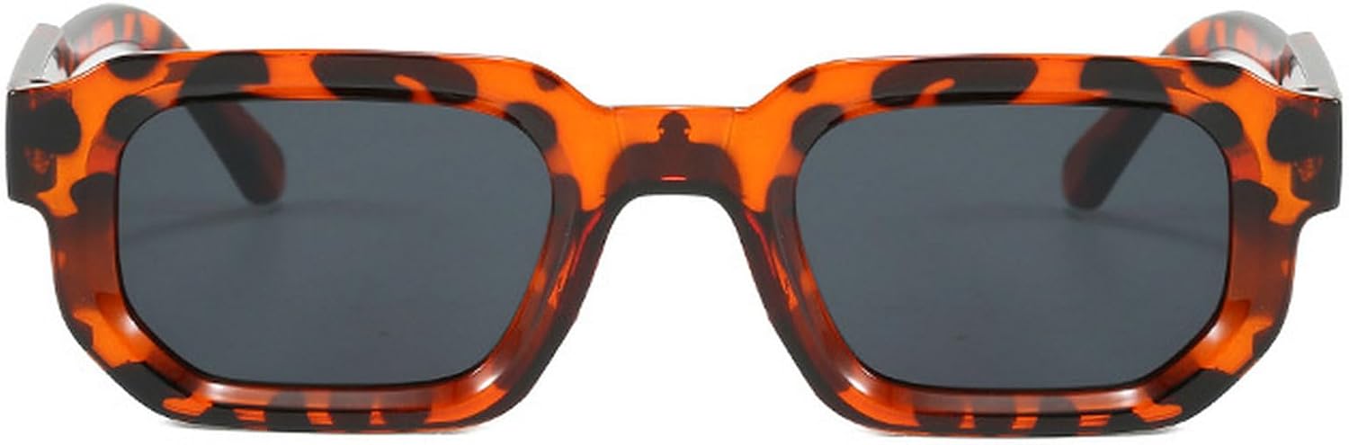 Мужские винтажные солнцезащитные очки в прямоугольной оправе, модные ретро-очки, роскошные солнцезащитные очки с защитой от УФ-излучения UV400, женские защитные очки mincl, Leopard Gray
Мужские винтажные солнцезащитные очки в прямоугольной оправе, модные ретро-очки, роскошные солнцезащитные очки с защитой от УФ-излучения UV400, женские защитные очки mincl, Leopard Gray