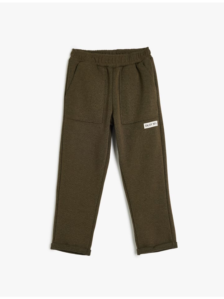 KOTON Спортивные штаны цвета хаки
KOTON Спортивные штаны цвета хаки