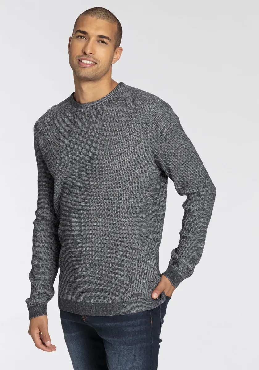 Свитер с круглым вырезом Bruno Banani, антрацит
Свитер с круглым вырезом Bruno Banani, антрацит