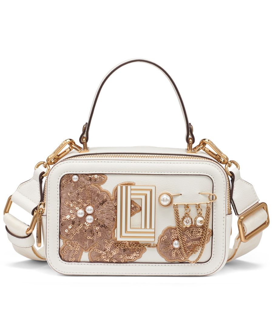 Сумка через плечо Simone KARL LAGERFELD PARIS, Winter White
Сумка через плечо Simone KARL LAGERFELD PARIS, Winter White