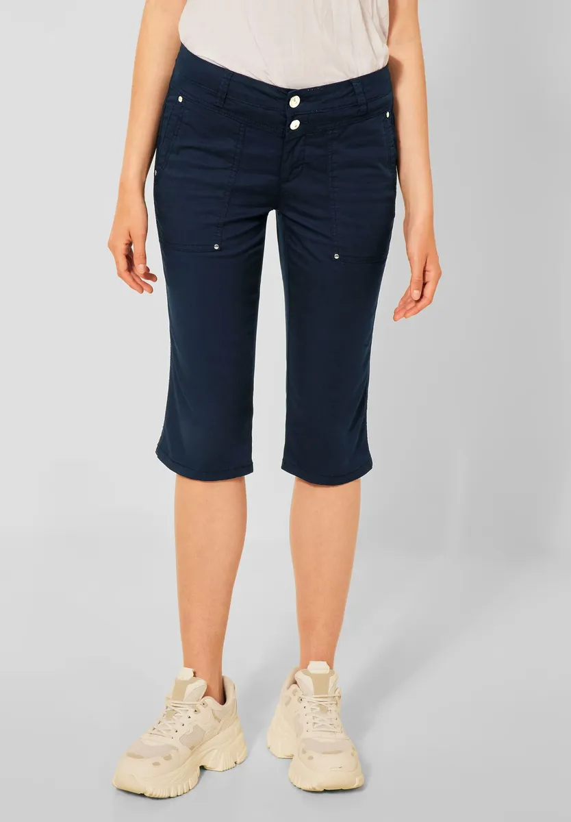 Брюки STREET ONE 3/4, с 4 карманами, синий
Брюки STREET ONE 3/4, с 4 карманами, синий