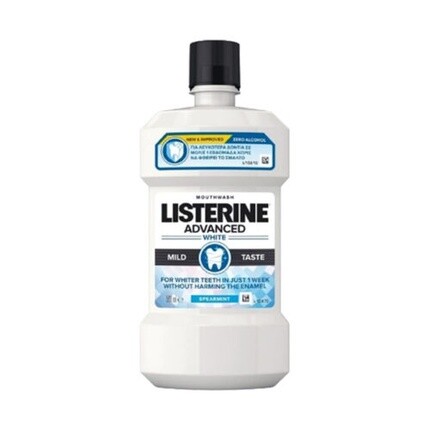 Ополаскиватель для рта Advanced White Mild 500мл, Listerine
Ополаскиватель для рта Advanced White Mild 500мл, Listerine