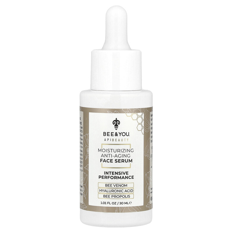 Bee&You, Увлажняющая антивозрастная сыворотка для лица, 30 мл (1,01 жидк. Унции)
Bee&You, Увлажняющая антивозрастная сыворотка для лица, 30 мл (1,01 жидк. Унции)