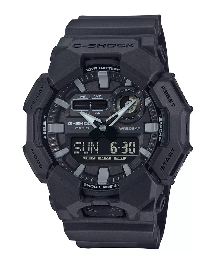 Мужские черные часы с корпусом из смолы, 51.9 мм G-Shock
Мужские черные часы с корпусом из смолы, 51.9 мм G-Shock