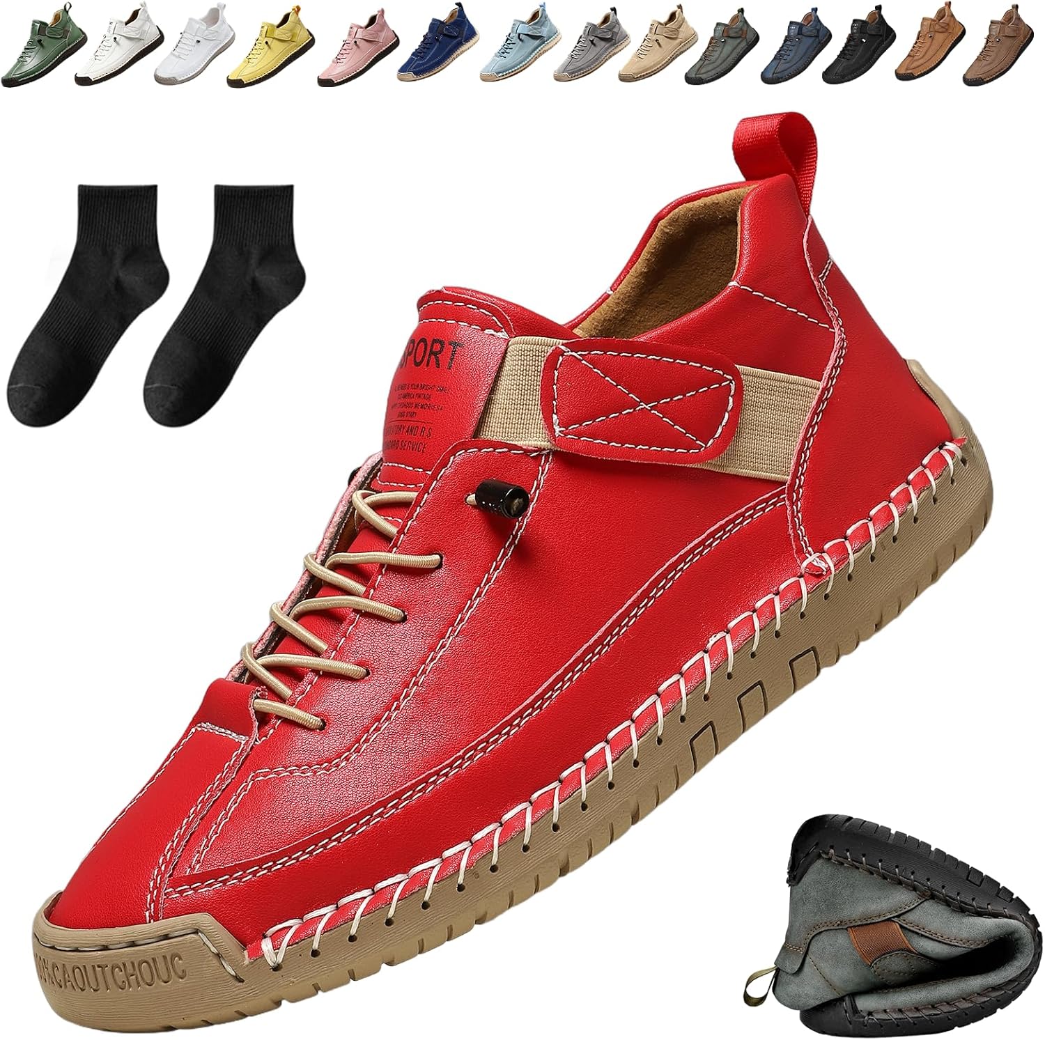 Удобные ортопедические кроссовки Ufladi, 2026 год. Новые, унисекс, ручная работа, кожаные, удобные, с поддержкой свода стопы, красный
Удобные ортопедические кроссовки Ufladi, 2026 год. Новые, унисекс, ручная работа, кожаные, удобные, с поддержкой свода стопы, красный