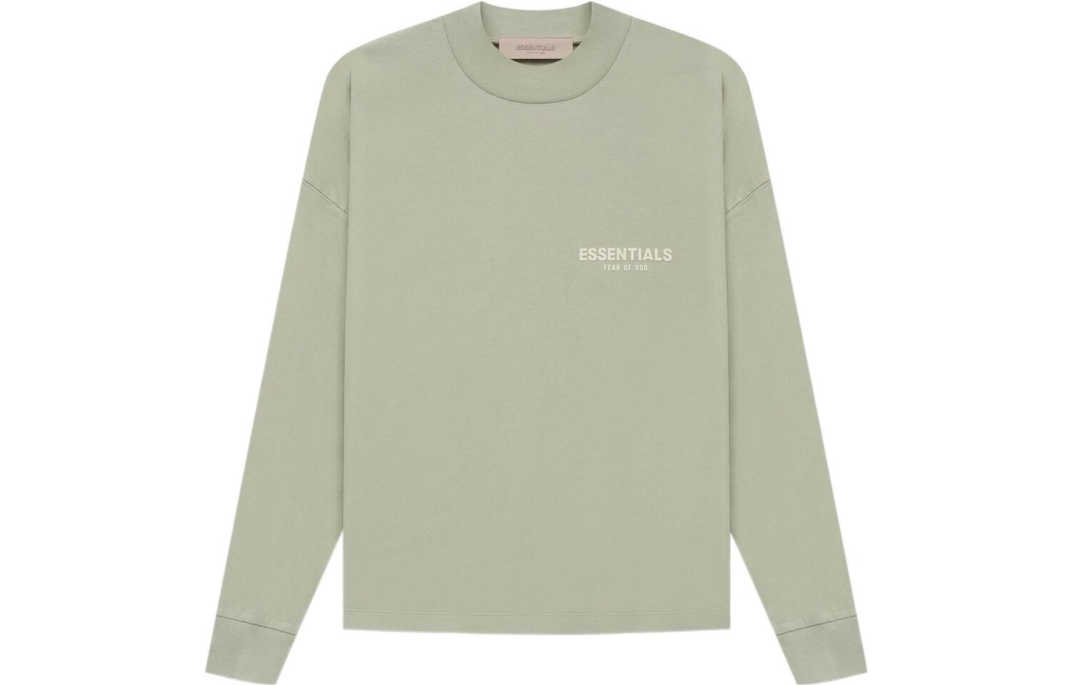 SS22 Футболка мужская пыльно-зеленая Fear Of God Essentials, зеленый
SS22 Футболка мужская пыльно-зеленая Fear Of God Essentials, зеленый