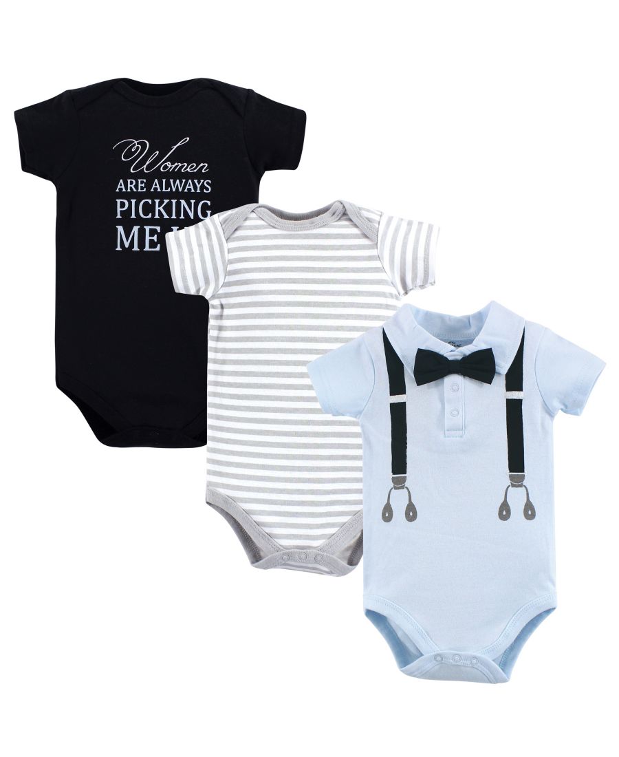 Хлопковые комбинезоны Treasure Everyday на кнопках Little Treasure, Ladies man
Хлопковые комбинезоны Treasure Everyday на кнопках Little Treasure, Ladies man