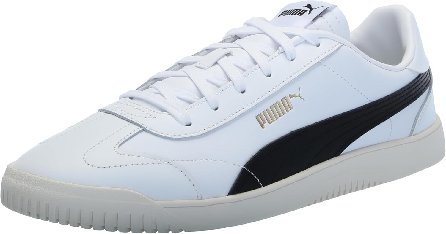 Кроссовки Puma Mens Club 5v5, белый/черный/золотой
Кроссовки Puma Mens Club 5v5, белый/черный/золотой