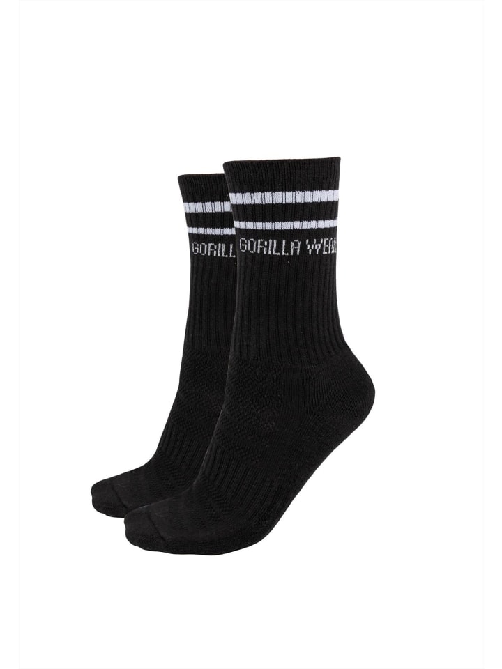Носки для команды - 2 пары - черные Gorilla Wear
Носки для команды - 2 пары - черные Gorilla Wear