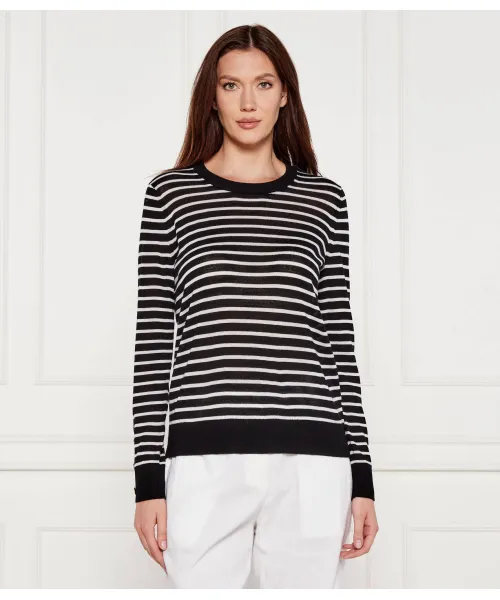 Шерстяной свитер Regular fit Michael Kors, черный 
Шерстяной свитер Regular fit Michael Kors, черный