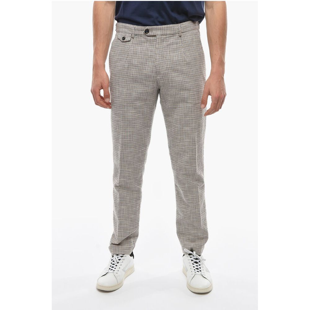 Брюки RAVAL с одинарной складкой и нагрудным карманом, узор «гусиная лапка» Cruna, Multicolor
Брюки RAVAL с одинарной складкой и нагрудным карманом, узор «гусиная лапка» Cruna, Multicolor