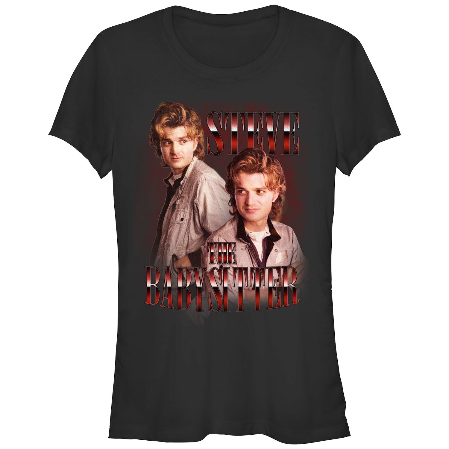 Футболка с графическим рисунком Netflix «Очень странные дела» для юниоров «Стив, няня» Licensed Character
Футболка с графическим рисунком Netflix «Очень странные дела» для юниоров «Стив, няня» Licensed Character