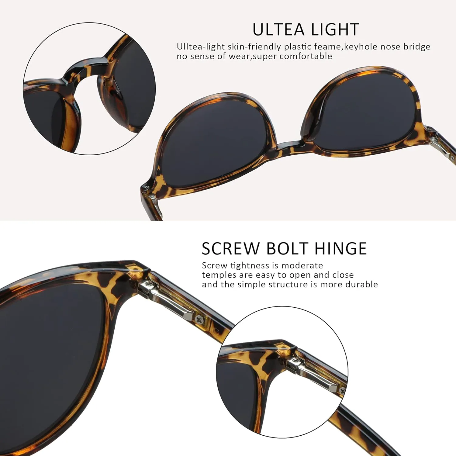 Солнцезащитные очки VisionGlobal, 2 пары, поляризованные/для чтения, с линзами UV400 для женщин, модные солнцезащитные очки для вождения, Brown Tortoise+chilling Pink
Солнцезащитные очки VisionGlobal, 2 пары, поляризованные/для чтения, с линзами UV400 для женщин, модные солнцезащитные очки для вождения, Brown Tortoise+chilling Pink