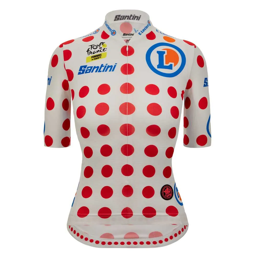 Джерси Santini Tour De France Femme Avec Zwift GPM Leader short sleeve, красный
Джерси Santini Tour De France Femme Avec Zwift GPM Leader short sleeve, красный