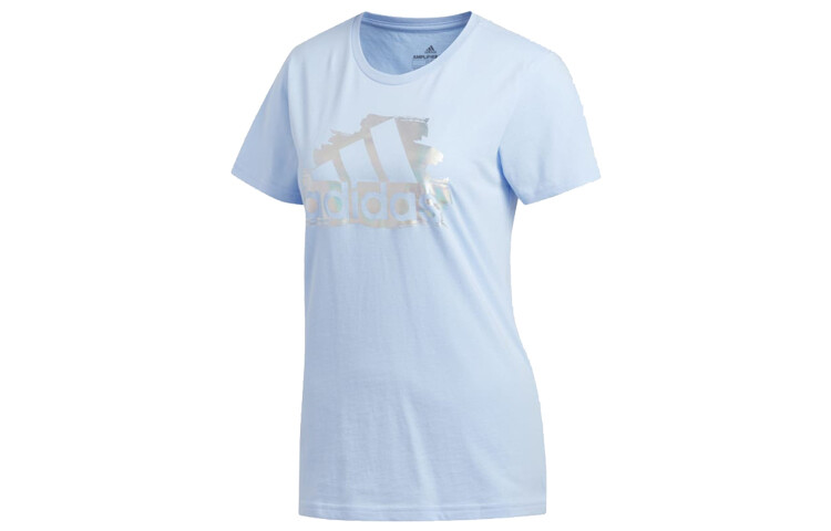 Футболка женская светло-голубая Adidas
Футболка женская светло-голубая Adidas
